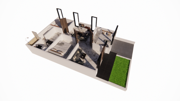 Rumah 7x13m - Gambar 3