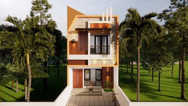 Rumah 5x22m