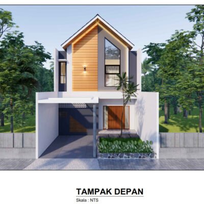 Desain Rumah Modern 2 Lantai