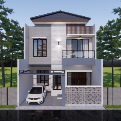 Rumah 8x12m