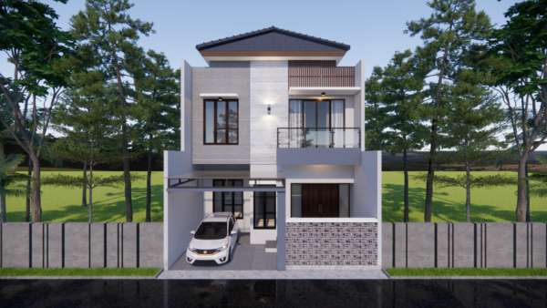 Rumah 8x12m