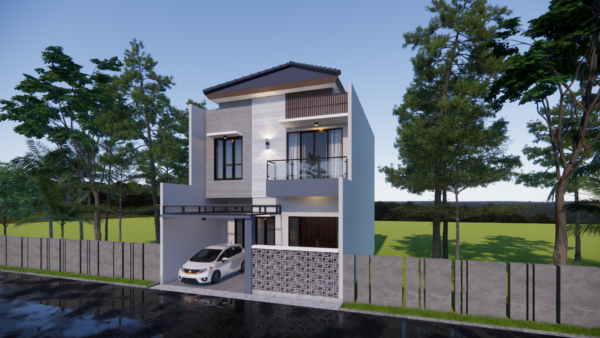Rumah 8x12m - Gambar 5