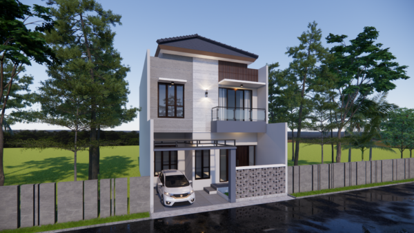 Rumah 8x12m - Gambar 6